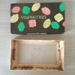 Коробка от конфет   Мармелад Балтика, Кондитерская фабрика Заря, г. Казань
