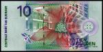 Банкнота иностранная 2000  Суринам, 10 гульденов 