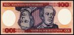 Банкнота иностранная 1981  Бразилия, 100 крузейро