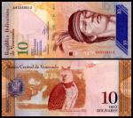 Банкнота иностранная 2011  Венесуэла, 10 боливар