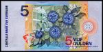 Банкнота иностранная 2000  Суринам, 5 гульденов