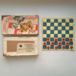 Настольная игра СССР 1978  детские шашки, полный комплект