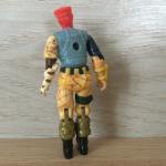 Игрушка 1990  Солдатик подвижный, копия G.I.Joe, HASBRO, Made in China