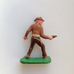 Игрушка солдатик СССР   Ковбой с пистолетом, Дикий запад