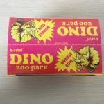 Блок жевательной резинки 2020 К-Артель Dino zoo park, К-Артель, 120 жвачек, полный, не вскрытый