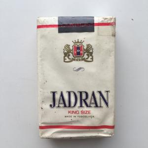 Пустая пачка от сигарет   Jadran, Югославия времен СССР, для коллекции