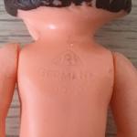 Кукла пупс ГДР времен СССР   ARI АРИ резиновая, 8 см. клеймо на спине