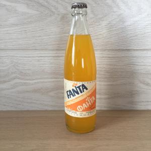 Газированный напиток 1993  Фанта, Fanta, ПО Красный восток, Казпивзавод. ТГЖИ