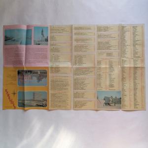 Буклет - карта - схема 1978  Куйбышев