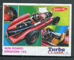 Вкладыш от жевательной резинки   Turbo Classic, номер 99, kent