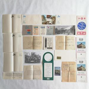 Буклет - карта - схема 1963  Коллекция из путешествий, Прага, Польша.
