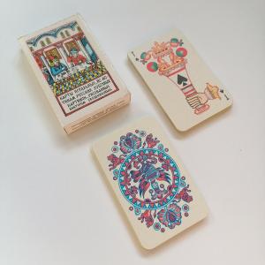 Карты игральные 1990  русские лубочные картинки,колода, 36 карт, новые