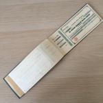 Дореволюционная чековая книжка 1907  Учетно-Ссудного банка Персии