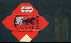 Лезвие для бритвы времен СССР   Cesar Luxus, Швеция, новая