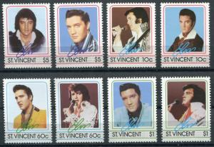 Набор иностранных марок 1985  50-летие Элвиса Пресли