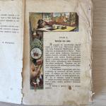 Дореволюционная книга 1897  Даниэль Дэфо, Робинзон крузо, с раскрашенными картинками