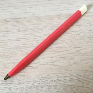 Ручка шариковая СССР   Аврора союз 17 см стержня нет красная трехгранная