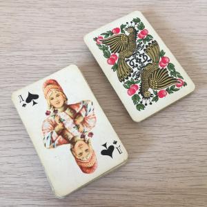 Карты игральные СССР   Сувенирные, Русский стиль, колода, 36 карт, миниатюрные