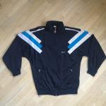 Олимпийка из 90-ых   Adidas, темно сине-бело-голубая, размер XL, 16 фото