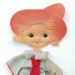 Кукла на шарнирах СССР   Незнайка, полиэтилен, 25 см, Москва-80