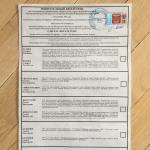 Избирательный бюллетень 2021  Выборы депутатов Государственного думы 8 созыва