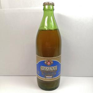 Пиво Российское 1995 Казпивзавод Славянское, АО Красный Восток, 12 градусов