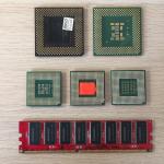 Процессор для ПК   Intel Celeron 5 шт, и RAM 512 DDR-433, цена за все