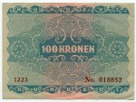 100 крон 1922  Австрия