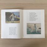 Книга детская СССР 1990 Радуга Сказка о рыбаке и рыбке, А.С.Пушкин, на французском языке