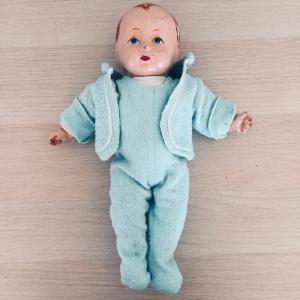 Кукла прессопилки СССР   Мальчик, 35 см