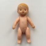 Кукла   резиновая 7 см. предположительно 1960-ы