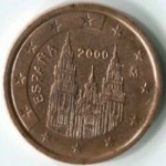 5 евро центов   Испания