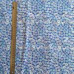 Отрез ткани СССР   Синтетика, цветочный рисунок, 105 х 250 см, цена за вcе