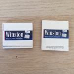 Спички сувенирные   Реклама сигарет, Winston, 2 шт. цена за пару