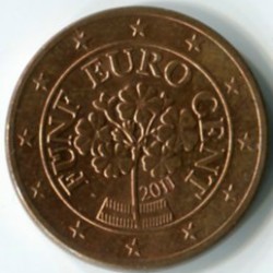 5 евро центов   Австрия
