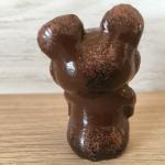 Гипсовая статуэтка СССР   Олимпийский мишка, малыш, 6 см, г. Ромны, без сколов и рес