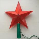 Звезда электрическая СССР 1988 завод ЭВМ на новогоднюю елку, рабочая