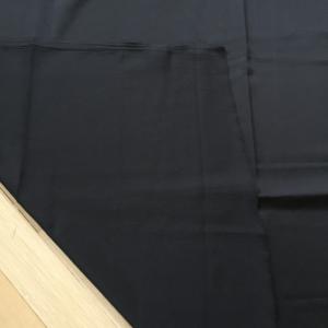 Отрез ткани СССР   черная, 290х110 см, синтетика, штапель, цена за всю ткань