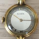 Наручные часы СССР  Rodana AU, позолота 20 микрон, не ходят, миниатюрные, Swiss made