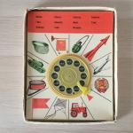 Настольная игра СССР 1968 Изд. Малыш Умный телефон