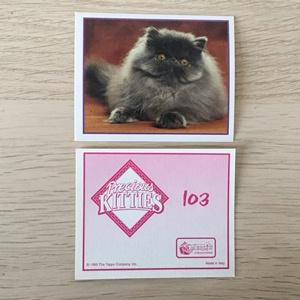 Наклейка для альбома 1999 Merlin Приключения котят, Precious Kitties, номер 103