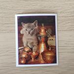 Наклейка для альбома 1999 Merlin Приключения котят, Precious Kitties, номер 57