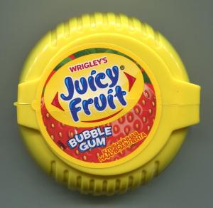 Жевательная резинка 2016 Wrigleys Juicy Fruit, Клубника