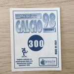 Наклейка для альбома 1998 Merlin Merlin Calcio 98 номер 300