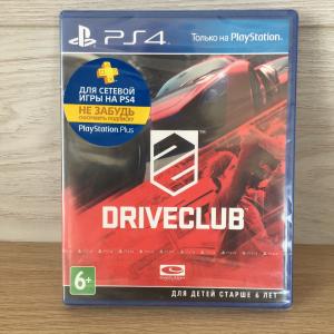 Диск для игровой приставки   Sony PlayStation 4, Driveclub, запечатанный