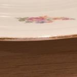 Фарфоровая тарелка  Pirkenhammer цветы, Pirkenhammer, Avignon, Чехословакия, царапки