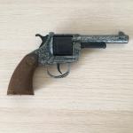 Игрушка времен СССР   Пистолет для пистон, револьвер, Италия, редкий