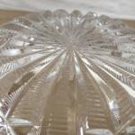 Конфетница СССР   ваза, вазочка, прессованое стекло, 14х8 см