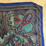 Головной платок   шелковый, Индия, pure silk 96х96 см, 15 грамм