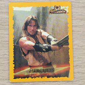 Вкладыш картонный 1996  карточка Hercules.The legendary journeys, номер 3